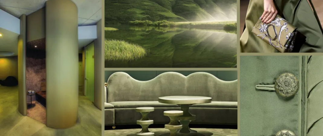 色彩推薦 | 金粉綠